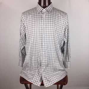 John W. Nordstrom Canclini Mens 18/34 Dress Shirt